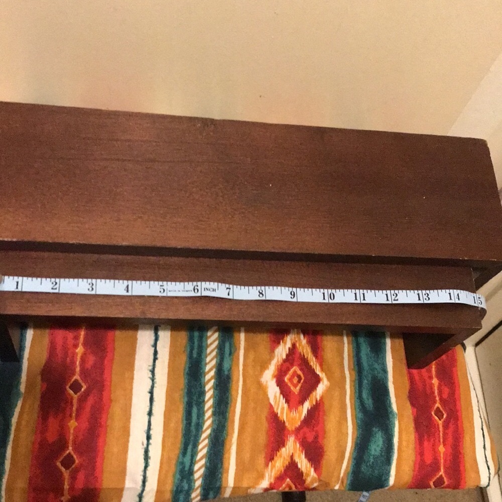 Wooden Shelf one 15inch the other 
16 1/2 inch - Picture 4 of 5